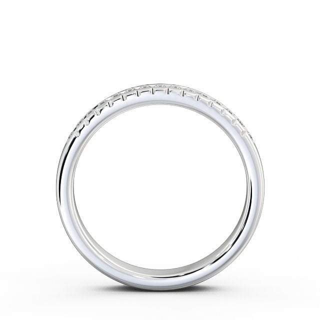 Fleur Half Eternity Round Lab Diamond Channel Set Ring